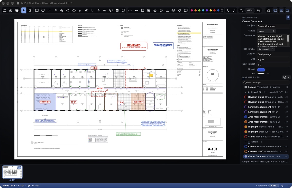 Dark mode: the panels go dark, the sheet stays paper