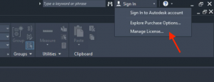 manage autodesk license