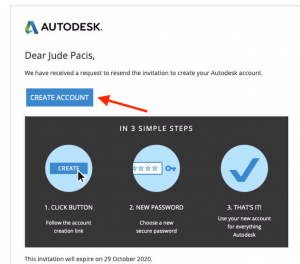 autodesk invitation