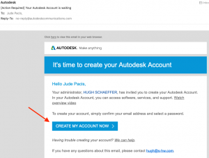 how to create autodesk account