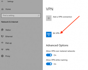 how to update company vpn