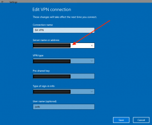 edit windows vpn